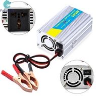 Reliable 500W Car Power Inverter 12V DC to 220V AC Conversion 2 Sockets Included