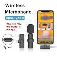 K8 Wireless Microphone Universal Plug Play Mini Collar Clip Microphone Transmitter /BZXZB Wireless M