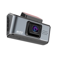 กล้องติดรถยนต์ A800 SUPER HD 4K+1080p WiFi 12.0MP HDR 2กล้องหน้าหลัง ภาพคมชัดทั้งกลางวัน กลางคืน ของ