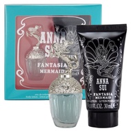 ANNA SUI 童話美人魚 浪漫香氛特惠組 淡香水5ml+身體乳30ml