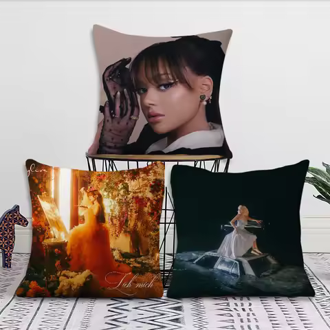 Ayliva Cool Singer Tour 2024 Pillow Case Sofa Living Room Bedroom Headboard Backrest Cushion Square 