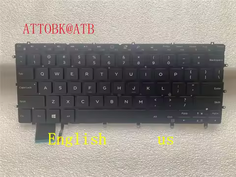 Spanish/UK/French/GR/NOR/CZ laptop keyboard for DELL XPS 13 9370 9380 P82G 9317 Backlit Keyboard PK1