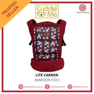 Baby Carrier CuddleMe Lite Carrier- Maroon Fox