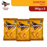 [Bundle of 3] Doritos Tortilla Chips Taco/ Smokin BBQ/ Nacho Cheese/ Roasted Corn/ Spicy Nacho 190g 