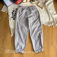 CGP CODEGRAPHY Grey Ripstop Jogger Long Pants size M fits 30-32" • 100% original (Long Pants)