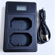 Suitable for Godox VB22 VB20 V1mid V480 V350 Flash Battery USB Charger Cradle Charger