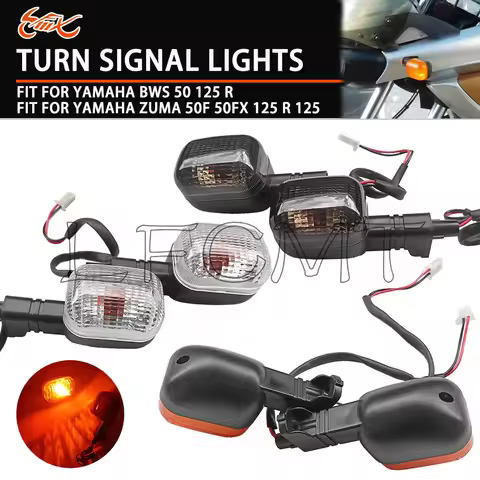 Motorcycle Bulb Turn Signal Indicator Light Flasher Lamp Fit for Yamaha BWS 50 125 R Zuma 50F 50FX X