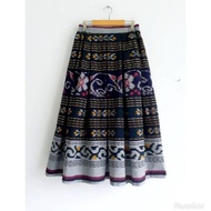 New Rok Tenun Panjang Original Jepara/ Rok Tenun Motif Ntt/Rok Tenun