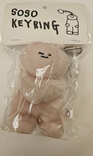 韓國粉色soso Keychain 掛件
