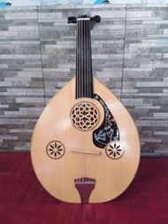 gitar gambus oud instrumen musik nuansa islami dan melayu ( COD )