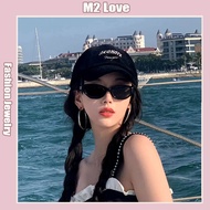 Retro Semi-circle Frame Sunglasses Hip-hop Glasses For Women Cat-Eye GM Sunglasses High-end Street P