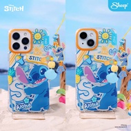 [For iPhone/For iPhone MS Stitch] Disney Stitch Collection  เคสสำหรับไอโฟน  ลายสติทช์ เคสมีMagnet แถ