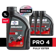 SILKOLENE PRO 4 10W30 / 10W40 / 10W50 / 10W60 / 15W50 XP PRO 4T FULLY SYNTHETIC ESTER ENGINE OIL 1L