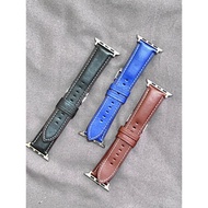 [EXSTOCK] New Leather Strap For All iWatch Apple Watch Series 苹果手表皮表带