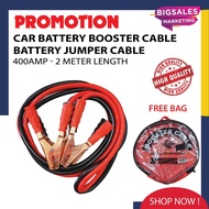 200amp / 400amp x 2 Meter BIGSALES Cable Booster Cable Power Jumper With Bag / Jumper Kereta