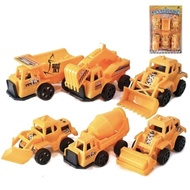 Construction car toy construction oct 6347/collet them all Powerful/ truck contains 6 children's toy