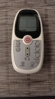 三菱冷氣遙控器 MITSUBISHI air con conditioner AC remote control