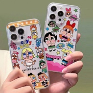 Cry Baby Powerpuff Girl printing anticrack case huawei honor 7a 8a 8x 9i 9 lite p30 pro zenfone max 