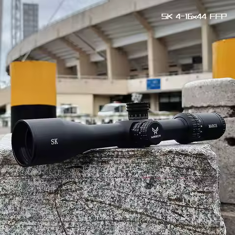 MARCH SK 4-16x44 FFP Tactical Riflescope Spotting Hunting Rifle Scope PCP Airgun Airsoft Optical Sig