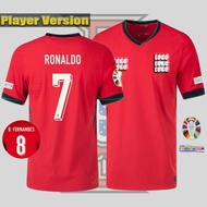 Portugal Home Kit Shirt UEFA Euro 2024/25 Pla