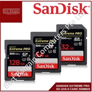 Best Bargain -  SANDISK EXTREME PRO SD UHS-II CARD 300MB/S