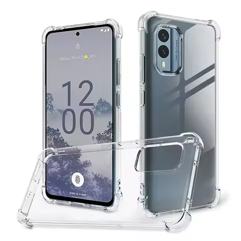 Soft TPU Transparent Phone Case for Nokia C210 C110 C22 C32 C12 XR21 G310 G400 G42 G22 Protective Co