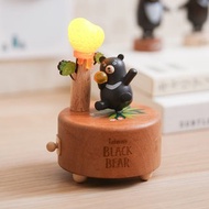 【小黑熊愛蜂蜜】來趣找黑熊 發光搖擺音樂盒 音樂小夜燈 1257409
