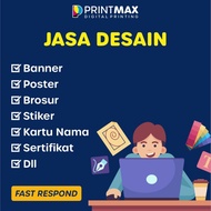 Jasa Setting Desain Grafis / Jasa Desain Banner, Poster, Leaflet, Logo