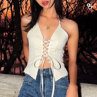 95lady • Corset เสื้อคอร์เซ็ทผูกหน้า