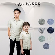 [Batik Sedondon 3/6] Pazze Printed Batik Slim Fit Short Sleeve Kids Set SS30423C1/423C2/423C3/420/43