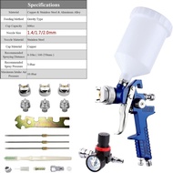 Spray Gun High Atomizing HVLP Primer Spray Paint Gun H827 Car Paint Sprayer Pneumatic Finish DEHF