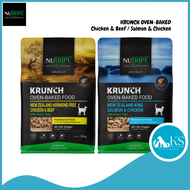 [CAT - KRUNCH] Nutripe Oven-Baked NZ King Salmon & Chicken/NZ Hormone-Free Chicken & Beef with Green