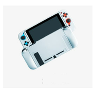全城熱賣 - Switch TPU磨砂透明分體保護殼(天空藍)