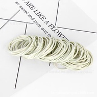 30kg Oil-Free Rubber Band White Black Rubber Band Bundled Office Rubber Ring High Elasticity High El