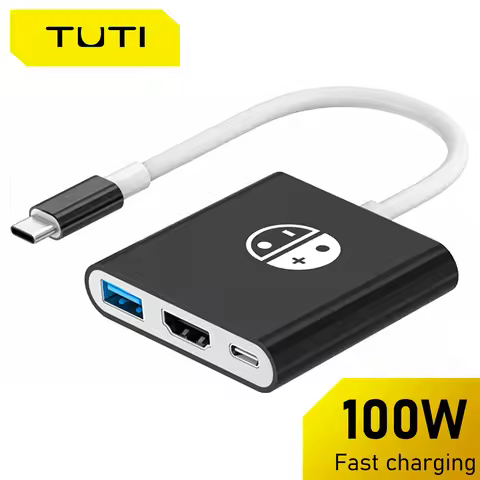 Switch Dock,Switch Docking Station for TV,Portable Switch Travel Dock,USB C to HDMI Adapter for Stea