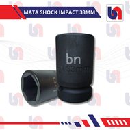 Mata Kunci Sock 1inchi 33MM Baut Roda Truk Hino500 Hinno Lohan Mercy Merk BN