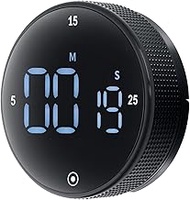 Upgraded Magnetic Digital Kitchen&Productivity Timer Loud Alarm Visual Pomodoro Timer with Large LED