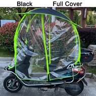 Ebike Motorcycle Canopy Umbrella Full Cover Waterproof Sun Protection Electric Bicycle Bike Sunshade