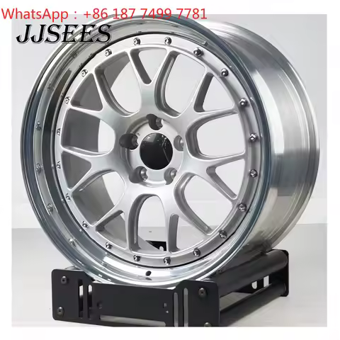 5x130 Forged 2 Piece RS2 Wheels for 964 Turbo 911 993 996 997 991 17 18 19 20 Inch Rims Polished Lip
