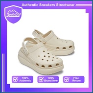 ┻ ┏ ✎ Crocs Classic Crush Clog in Bone