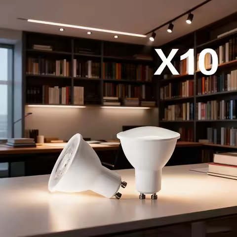 10pcs GU10 LED Spotlight Bulb 5W 6W 7W 8W 9W GU10 AC 220V 100V Replace 30W 40W 50W Halogen Lamp for