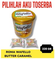 Roma Wafello BUTTER CARAMEL KALENG - ( HARGA 1 KALENG )