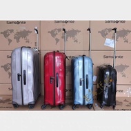 Samsonite V22 01V Samsonite Shell Trolley Case Boarding Bag 20/25/28/30-Inch Suitcase