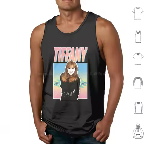 Music Vintage Tank Tops Print Cotton Music Vintage 80 S Kid 1980 S Music 80 S Born Debbie Aesthetic