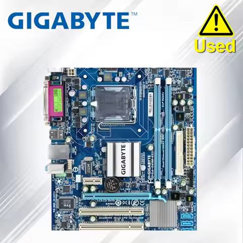 GIGABYTE GA-G41M-ES2L Desktop Motherboard G41 Socket LGA 775 For Core 2 DDR2 8G Micro ATX Original
