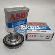 BEARING 6001ZZ NR / 6001ZZNR / 6001 ZZ NR ASB BRAND