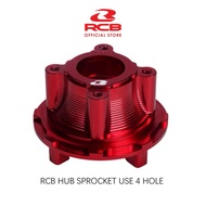 RCB HUB SPROCKET Y15ZR Y16ZR LC5S LCV8 BLUE RED SILVER