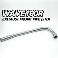 HONDA WAVE100R EXHAUST FRONT PIPE (STANDARD) EKZOS MUFFLER PIPE DEPAN NECK W100R WAVE100-R WAVE 100 
