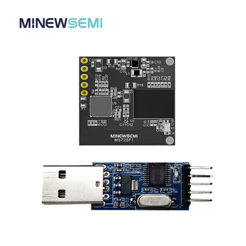 60GHz mmWave Radar Sensor Monitoring MS72SF1 Low Power Human Presence Sensing Module With USB to TTL