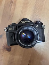 Canon A-1 菲林相機 配 New FD 50mm f/1.4 鏡頭